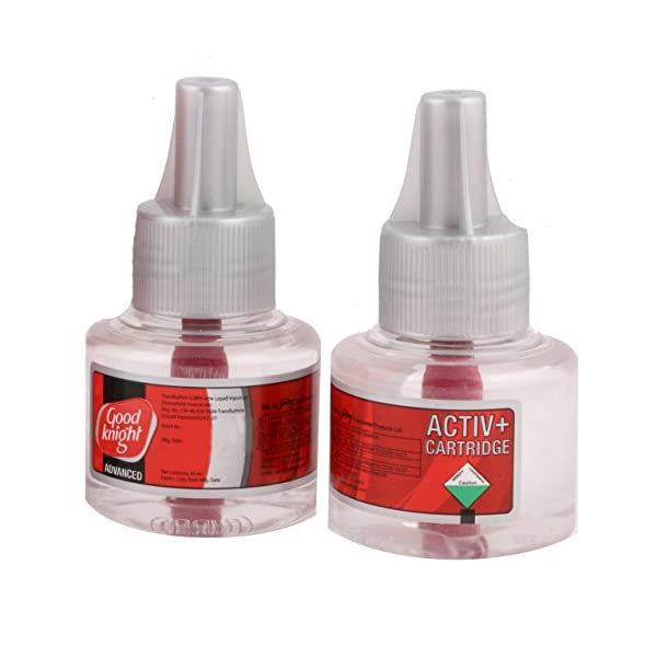 Good Knight Advanced Power Activ+ Cartridge Twin Saver Mosquito Repellent (Refill)